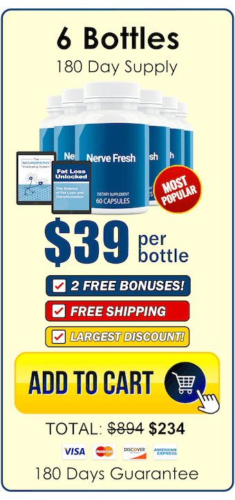 6 bottles — $39 each, total $234, most popular